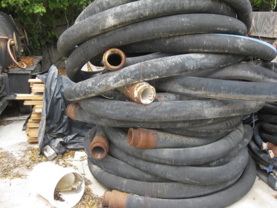 4" Concrete pump hoses Colorado Street Small Yard 8x$