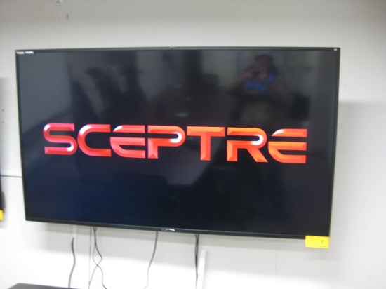 64" Sceptre LCD Tv and Wall Mount Remote