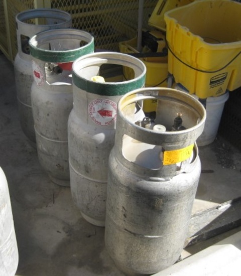 33lb Aluminum Forklift Tanks