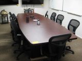 Confrence Table with (10) Chairs