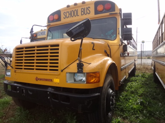 1993 International School Bus Engine DT466  VIN:1HVBBPEN0PH528661 Title/Runs/Drives
