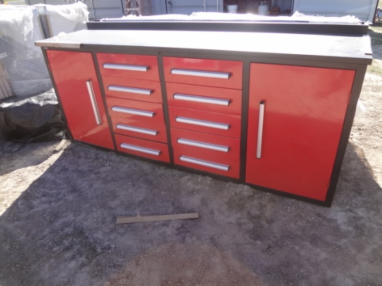 Red Tool Cabinet New