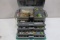 Guide Large Gary and Green Fishing Tackle Box and Tackle