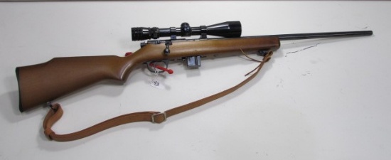 Martin Model 25MN 22wmr only cal RH Bolt Action Rifle SN# 07575666 with Red line 3x-9x Tractor