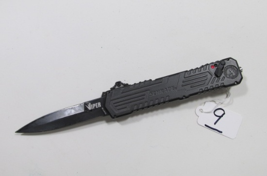 Schrade Viper Model SCHOTF38 Driffer Assisted Knife 3-1/2" Blade
