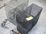 (2) Crab traps and misc traps