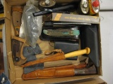 Folding knife and fishing knifes misc grips and oil