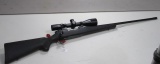 Weatherby Model Mark V RH Bolt Action SN# H275143 with Huskeman Optics 5.2OLR Scope 300 Cal