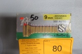 Lellier and Bellot 9mm 92 Grain 50 Rounds