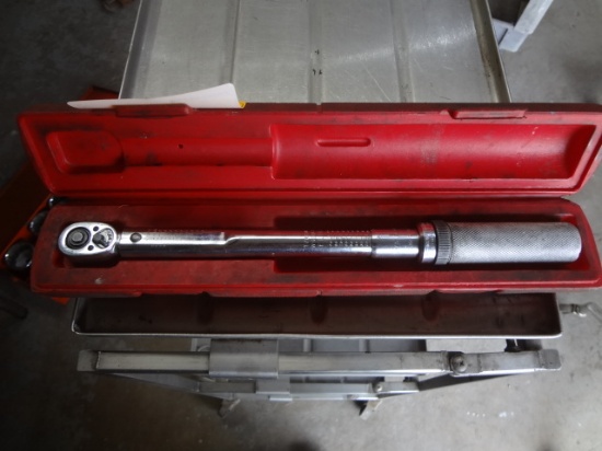 3/8" Drive Snap-on Model QJR-2100B Torque Wrench
