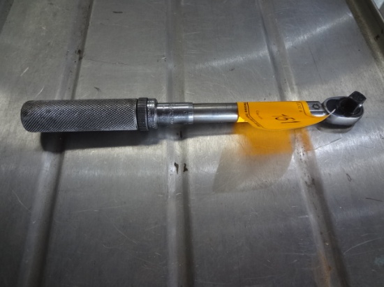 3/8" Drive Snap-on Model QJR-217B Torque Wrench 9-1/2" long