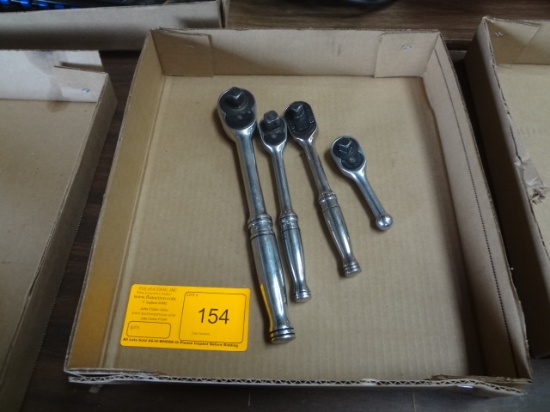 (4) Snap-on Ratchets 2-1/2" and 2-3/8" Drives