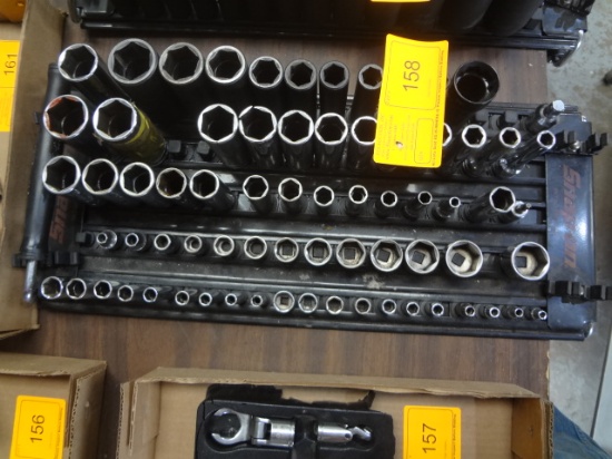 Snap-on 5-Rail Socket Tray Pat No. 6991105B2 and Snap-on Sockets