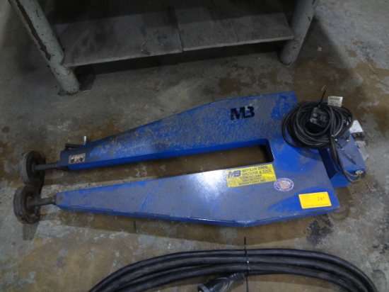 Mittler Bros. Bead Roller 36" Throat no stand