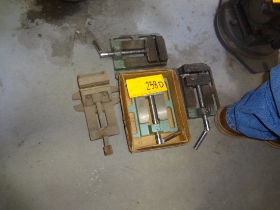 (4) Small Machine Vise