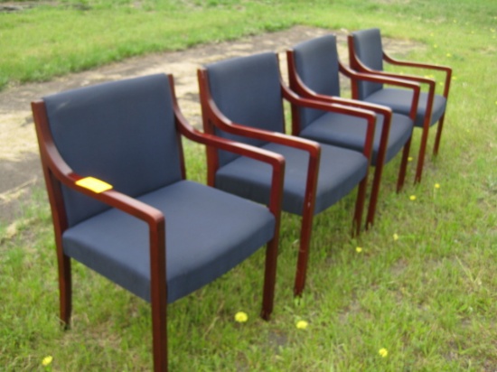 Blue Arm/Guest Chairs
