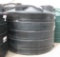 1650 Gallon Black Above Ground Flat Bottom Tank Model TLV01650BK