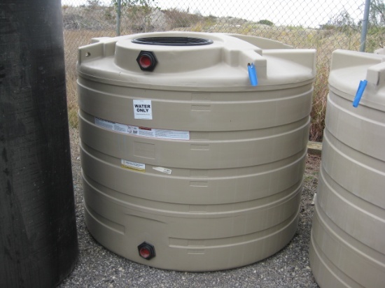 550 Gallon Beige Above Ground Flat Bottom Tank Model TLV00550BG