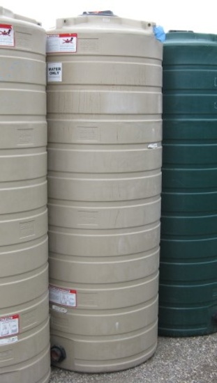 200 Gallom Beige Above Ground Flat Bottom Tank Model TLV00200BG