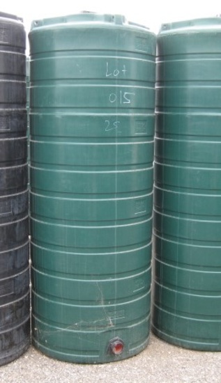 200 Gallon Dark Green Above Ground Flat Bottom Tank Model TLV00200DG
