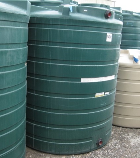 870 Gallon Dark Green Above Gound Flat Bottom Tank Model TLV00870DG