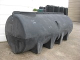 1010 Gallon Black Above Ground Flat Bottom Tank Model THD01010BK
