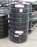 150 Gallon Black Above Ground Flat Bottom Tank Model TLV00150BK