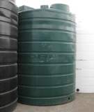 3000 Gallon Dark Green Above Ground Flat Bottom Tank Model TLV03000DG