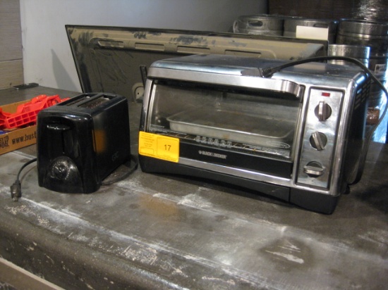 Black & Decker Toaster Oven and Toaster *