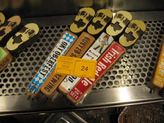 4 Busted Sandal Brewing Tap Handles