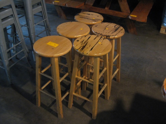Wooden Bar Stools