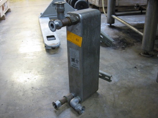 Brazed Plate Heat Exchanger Model DUDAHX-B3-52A-60ST