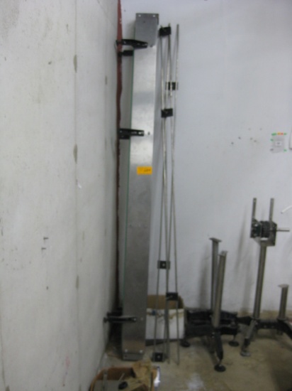 8' Stainless Steel Conveyor and Stands