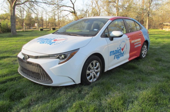 2022 Toyota Corolla Gas Auto Odmeter states 27,201 VIN 372947