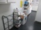 Foam Cups Trash Bags TP and Water Bottle Shelf