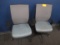Mesh Back Blue Seat Task Chair 2X$