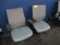 Mesh Back Blue Seat Task Chair 2X$