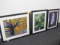 (4) Framed Prints