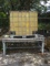 Tote and Wooden Table