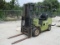 Clark Model GPS30I Propane Forklift 3-Stage mast and side Shift 2-Speed Transmission *