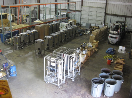 Ozone Generators Equipment Forklifts Warehouse