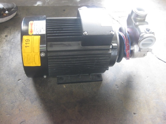 Electric Induction Motor with Stainless Steel Self Suction Gas-Liquid Mixng Pump