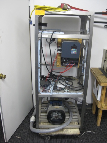 Ozone Generator Stainless Steel Model QL-OWS-50G SN 20210907A0001 In Repair Shop Missing Parts