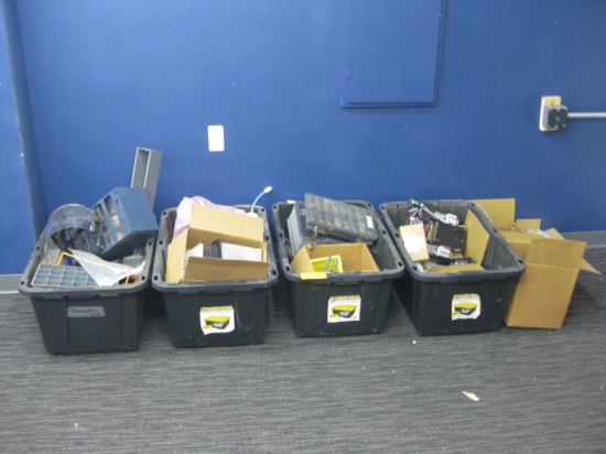 (4) Totes misc. parts See Photos