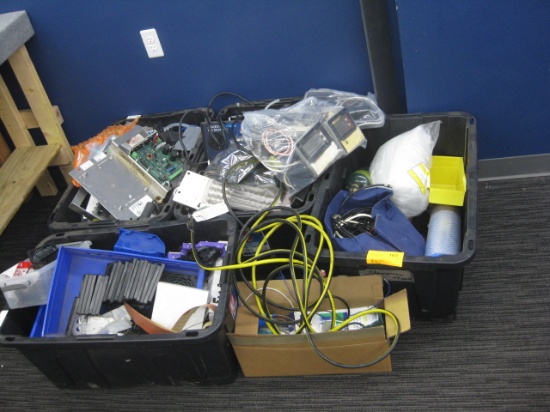 (4) Totes misc. parts See Photos