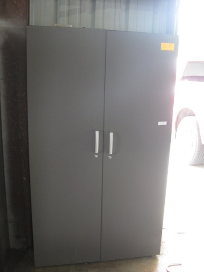Formica two Door Storage Cabinet