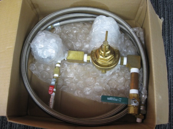 Regulator with stainless steel Hose