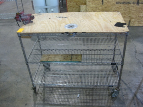 Metro Style Wire Cart and Vise