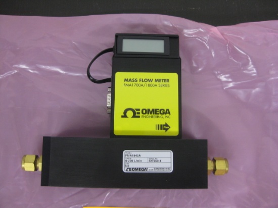 Omega Mass Flow Meter FMA1700A/1800A Serial Number 427260-4