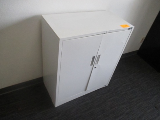 Metal Two Door Cabinet Short